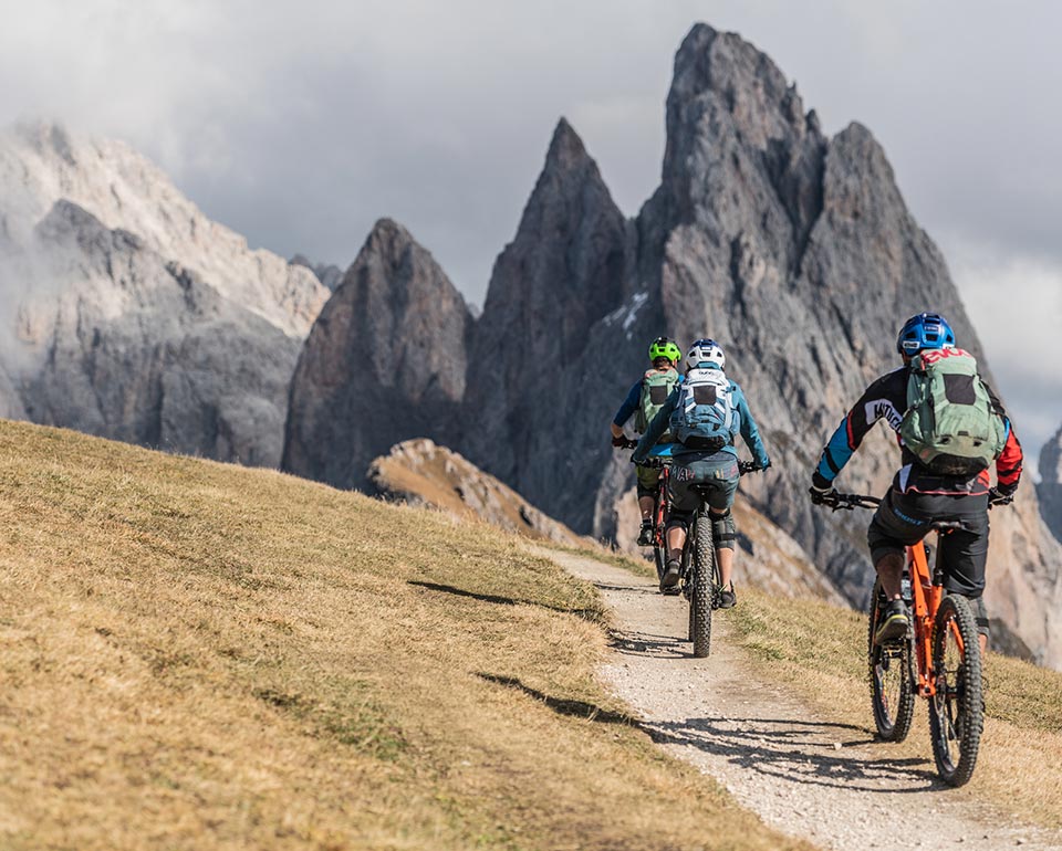 Bike shop & rental Seceda in Ortisei in Val Gardena in the Dolomites