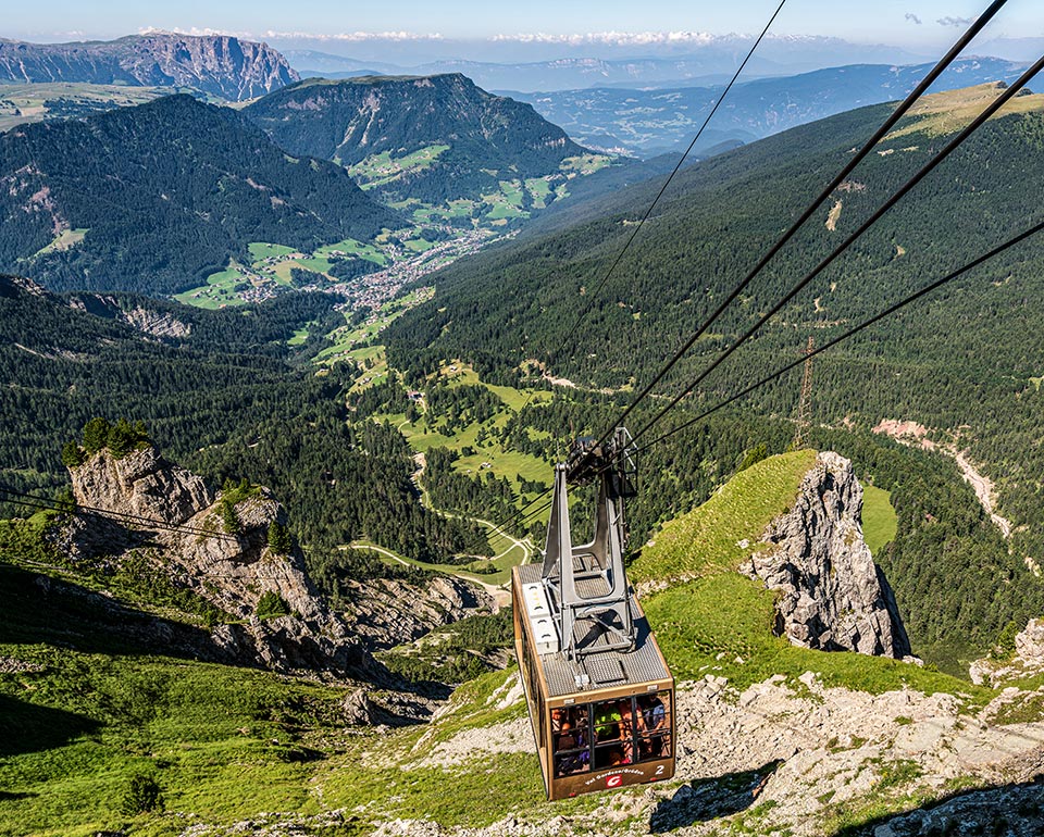 Pure nature - Cableways Seceda - South Tyrol - Italy