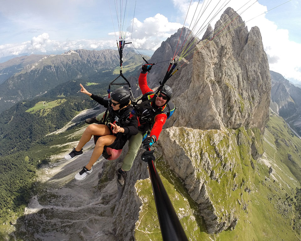 Paragliding - Seceda - Ortisei Val Gardena
