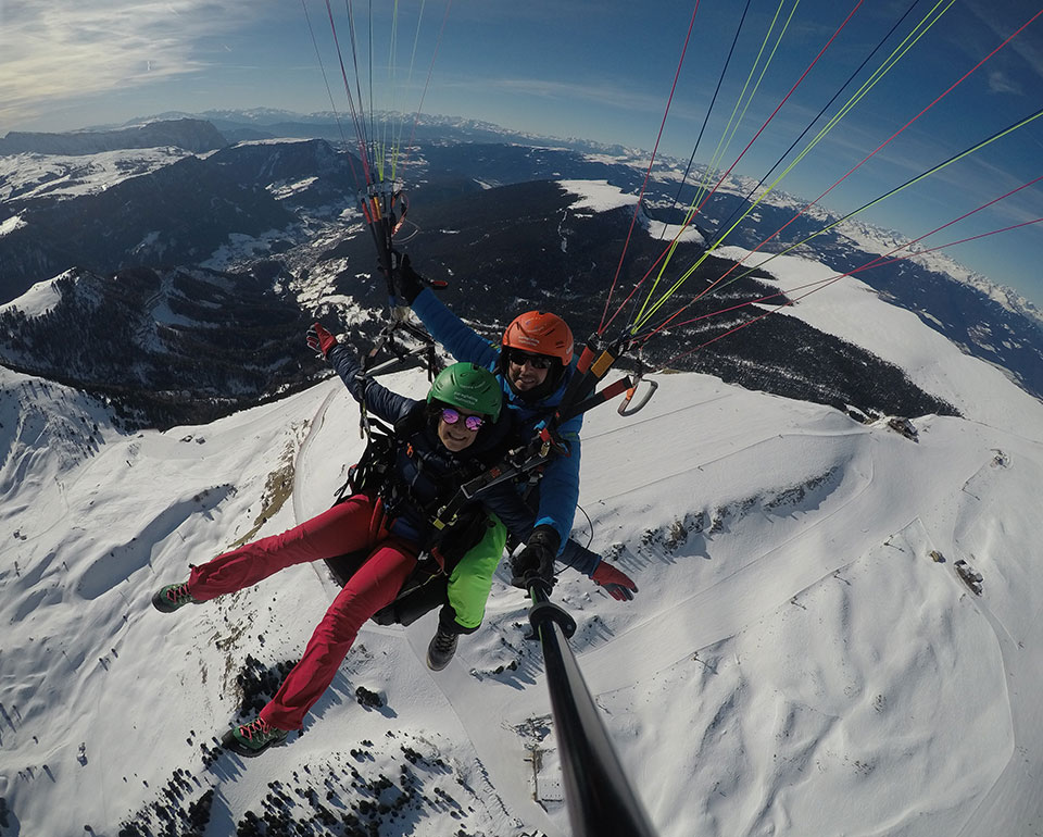 Paragliding - Seceda - Ortisei Val Gardena