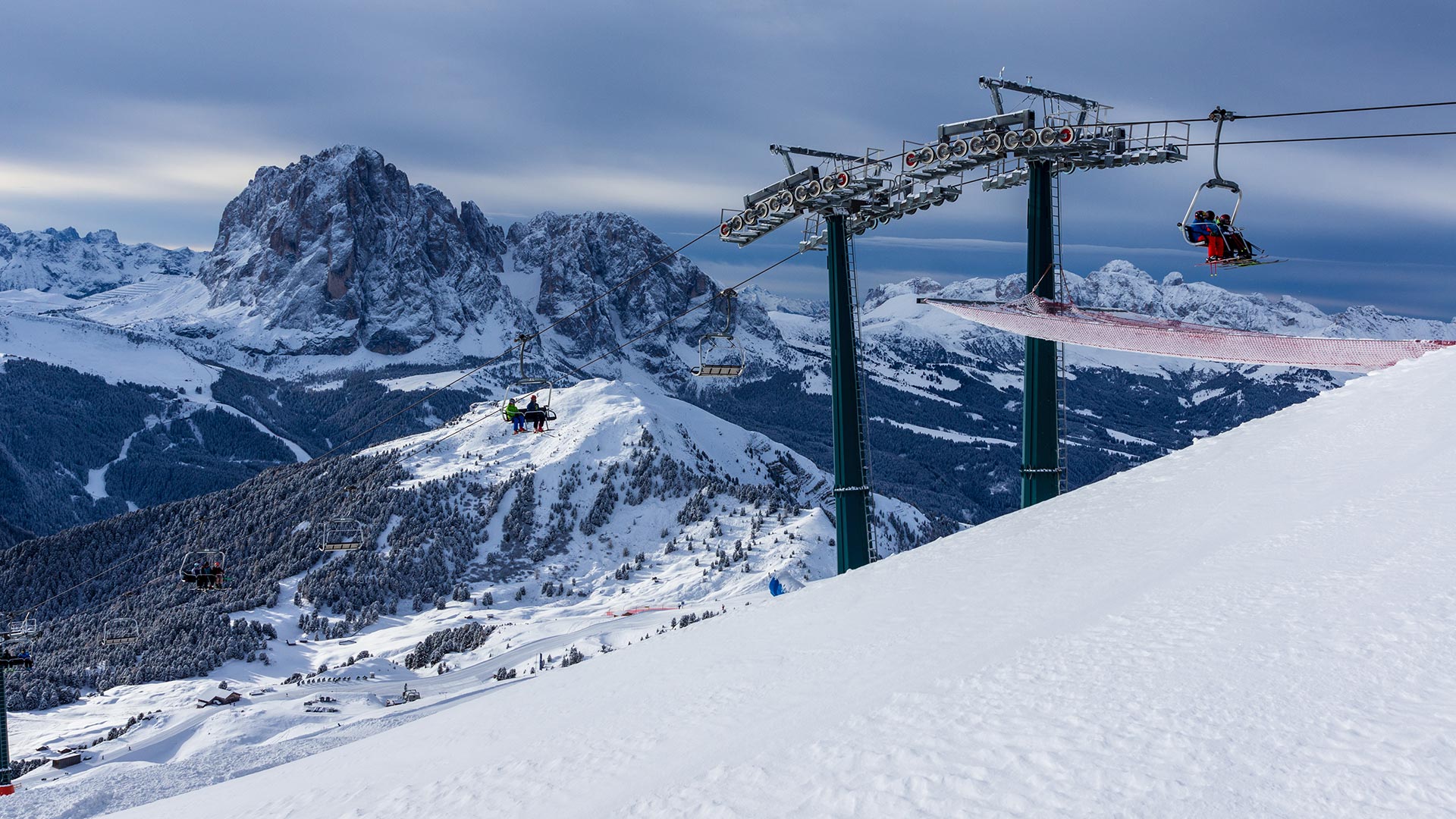 Winter - Seceda Cableways AG - Ortisei in Val Gardena - Dolomites - South Tyrol